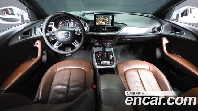 Audi A6 — interior