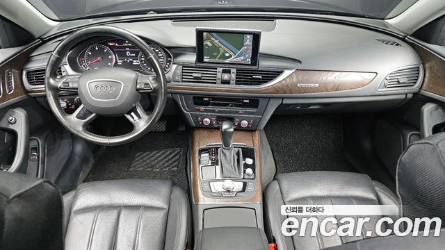 Audi A6 — interior