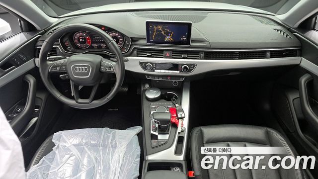 Audi A4 — interior