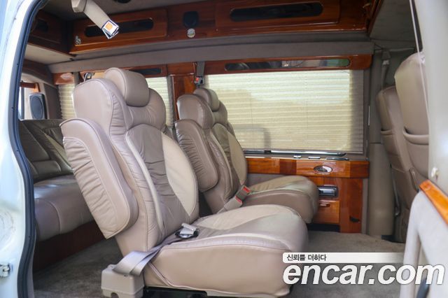 Chevrolet Express Van — interior