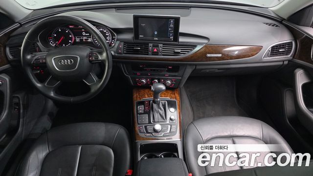 Audi A6 — interior