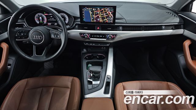 Audi A4 — interior