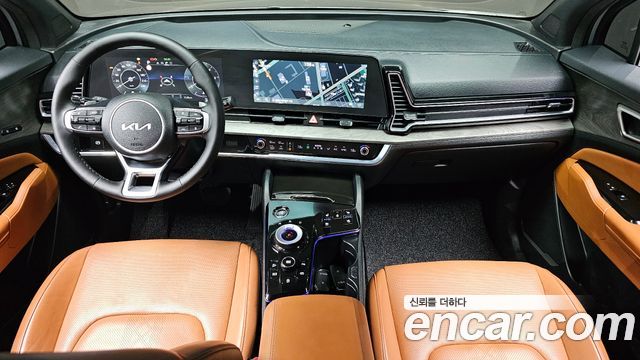 Kia Sportage — interior