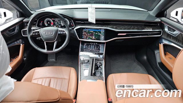 Audi A6 — interior