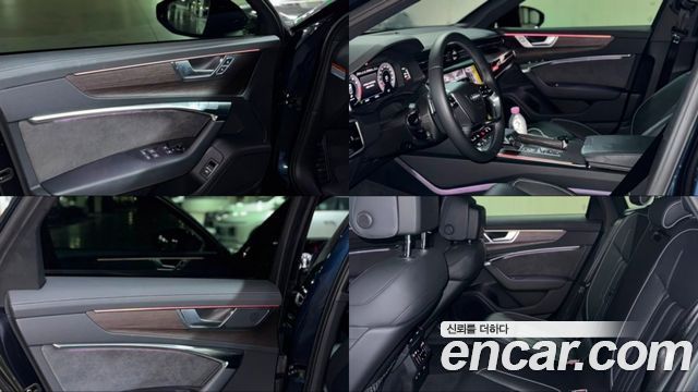 Audi A6 — interior