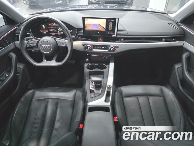 Audi A4 — interior