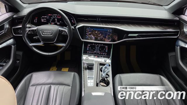 Audi A6 — interior