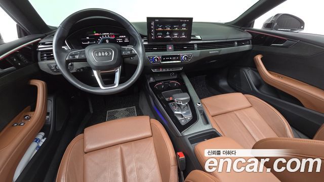 Audi A5 — interior