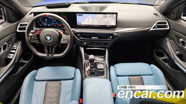 BMW M3 — interior