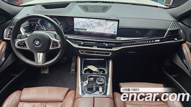 BMW X6 — interior
