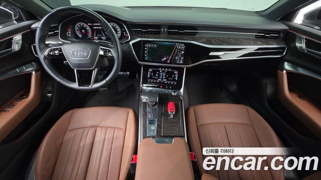 Audi A6 — interior
