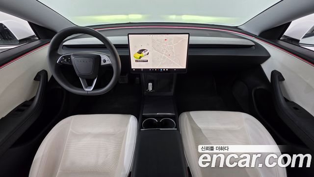 Tesla Model 3 — interior