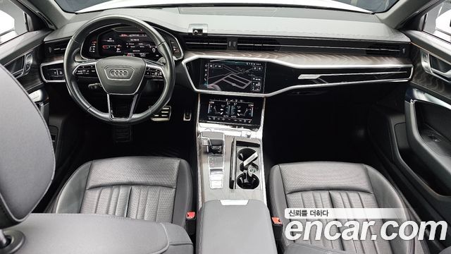 Audi A6 — interior
