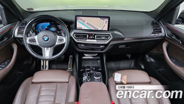 BMW X3 — interior