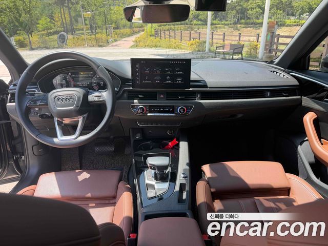 Audi A4 — interior