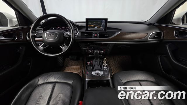 Audi A6 — interior