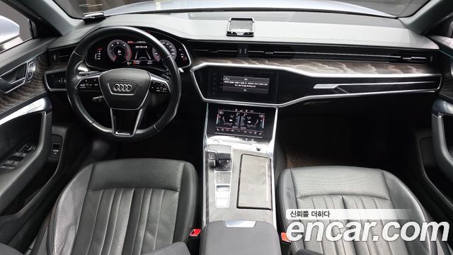 Audi A6 — interior