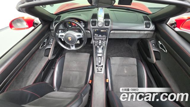 Porsche Boxster — interior
