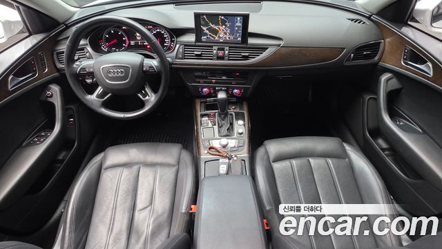 Audi A6 — interior