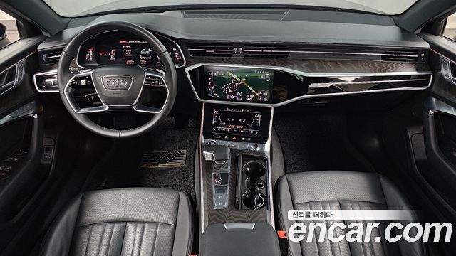 Audi A6 — interior
