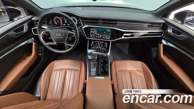 Audi A6 — interior