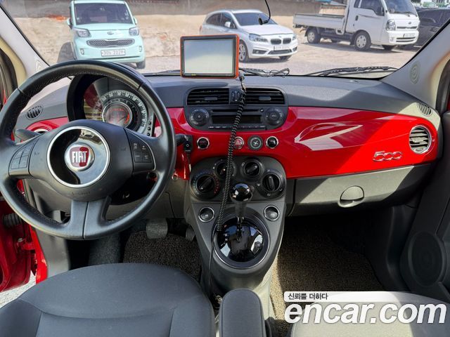 Fiat 500 — interior