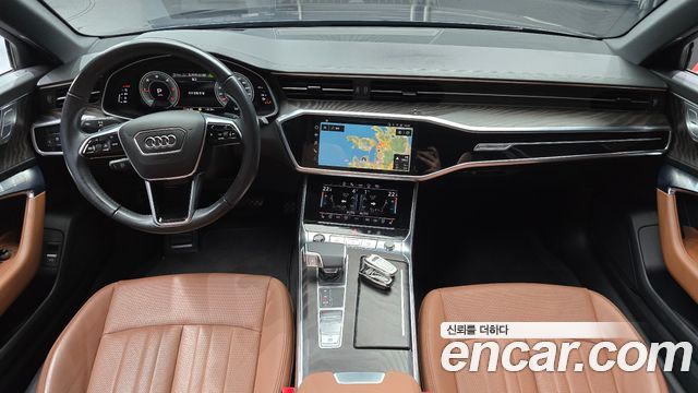 Audi A6 — interior