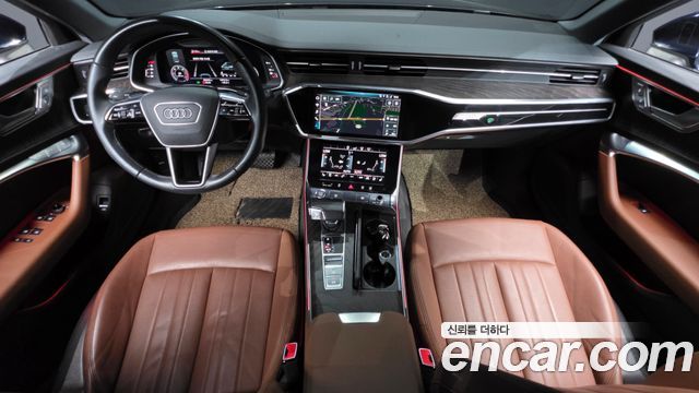 Audi A6 — interior