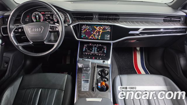 Audi A6 — interior