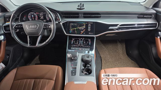 Audi A6 — interior