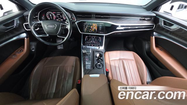 Audi A6 — interior