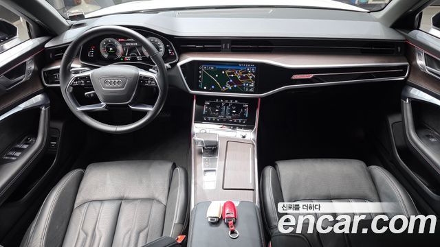 Audi A6 — interior