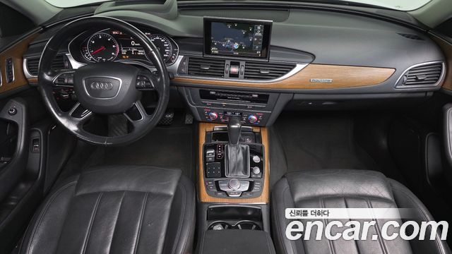 Audi A6 — interior