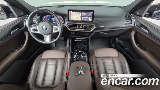 BMW X3 — interior