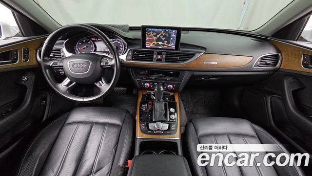 Audi A6 — interior
