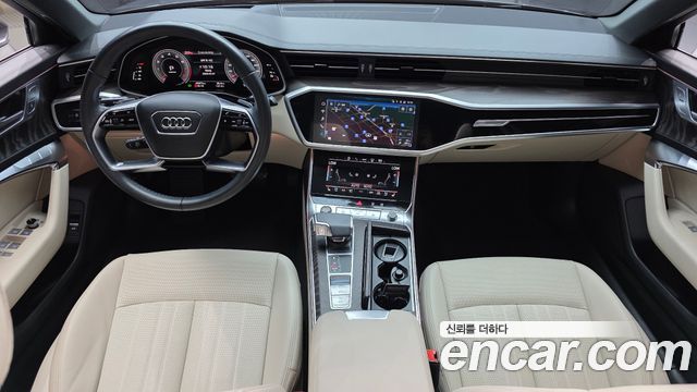 Audi A6 — interior