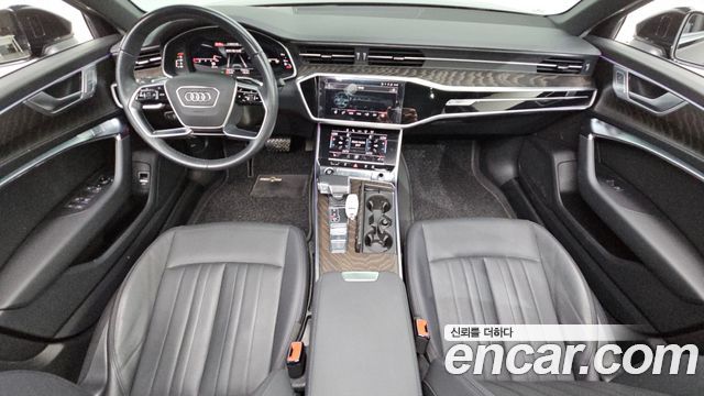 Audi A6 — interior