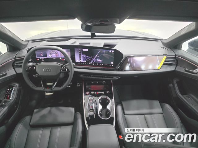 Audi A6 — interior
