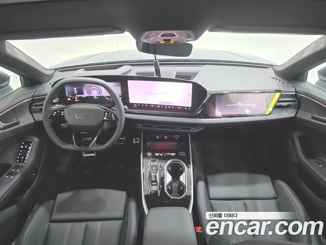 Audi A6 — interior