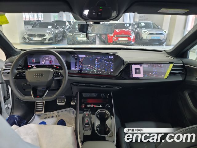 Audi A6 — interior