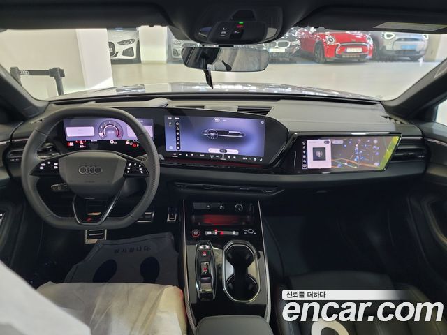 Audi A6 — interior