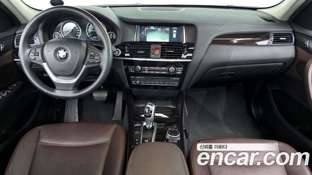 BMW X3 — interior