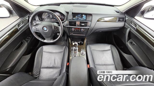 BMW X3 — interior