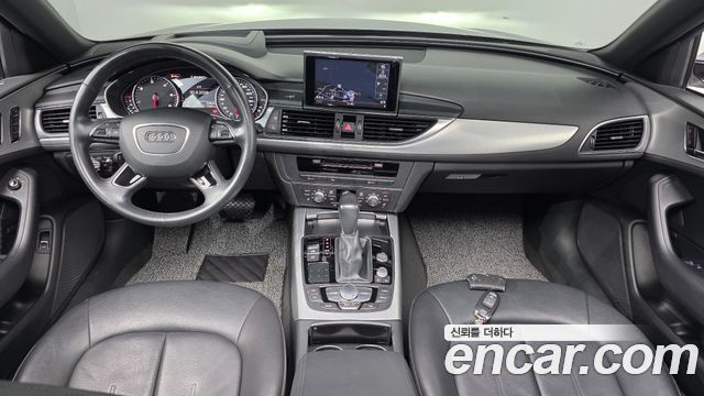 Audi A6 — interior