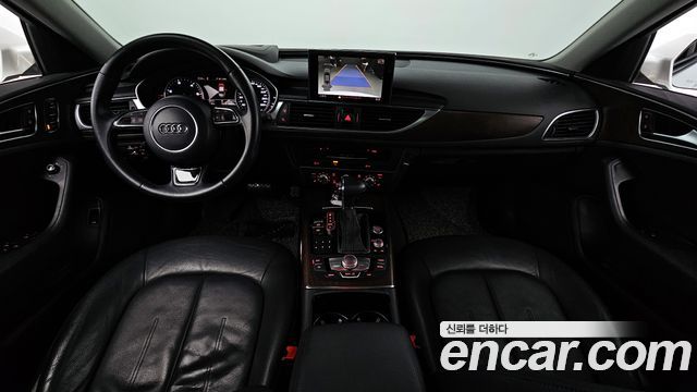 Audi A6 — interior