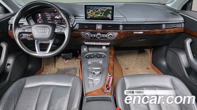 Audi A4 — interior