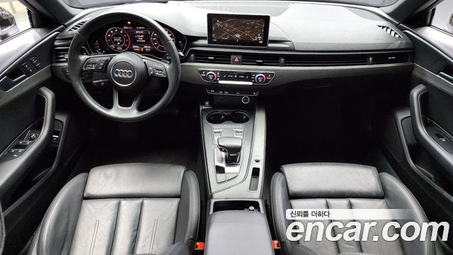 Audi A4 — interior