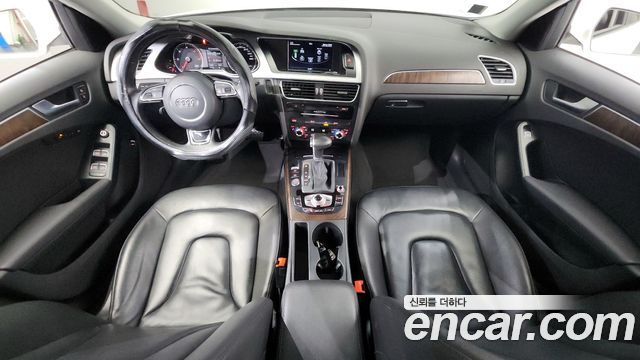 Audi A4 — interior