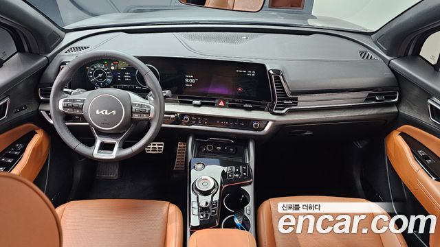 Kia Sportage — interior