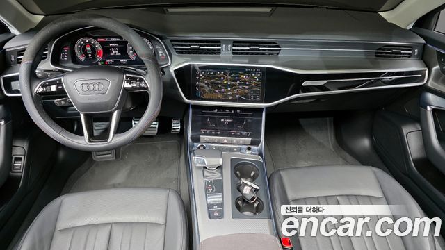 Audi A6 — interior
